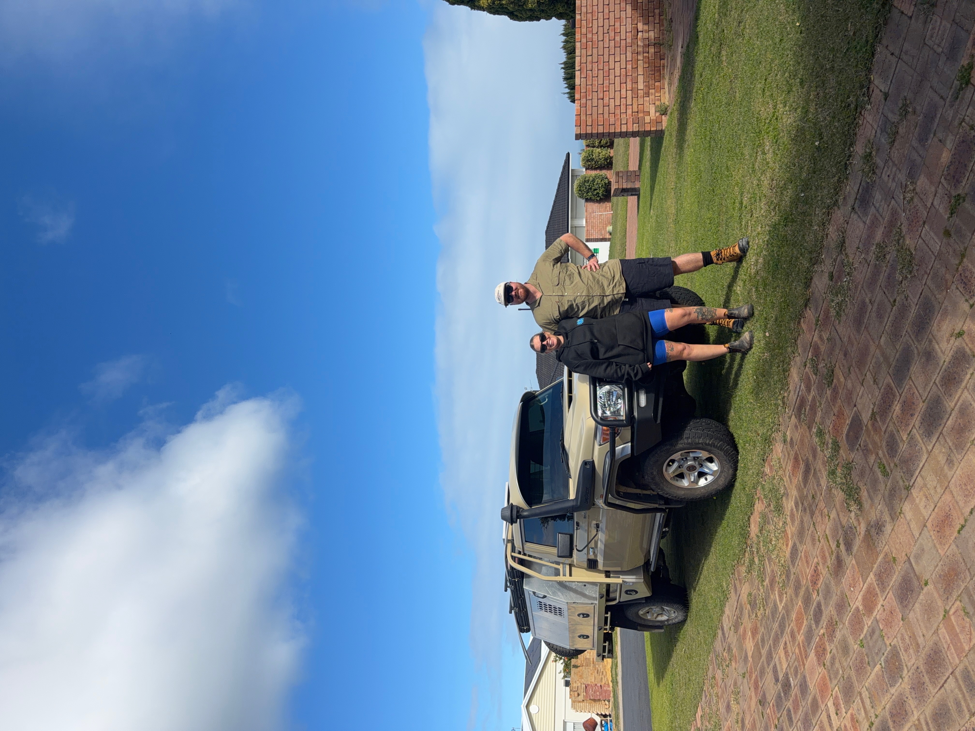 Zoe Golding and Dave Spragg of Double G Electrical in Bunbury